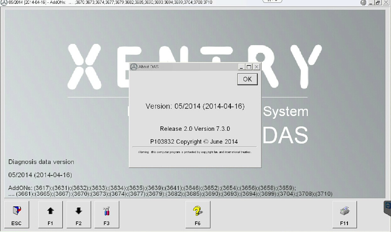 Mercedes Xentry Das